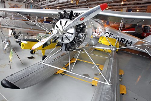 Aircraft on display in the Western Canada Aviation Museum. With story (WAYNE GLOWACKI/WINNIPEG FREE PRESS) Winnipeg Free Press Jan. 23 2012