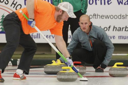 January 23, 2012 - 120123  - Kroy Nernberger at the MCA Bonspiel championship game at the Granite Curling Club Monday January 17, 2012.    John Woods / Winnipeg Free Press