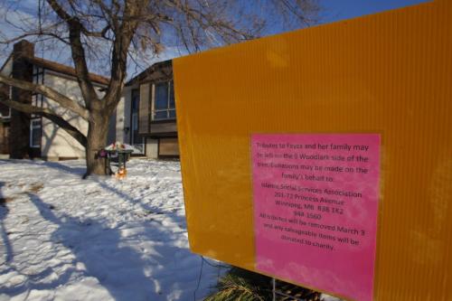 11 Woodlark where fatal fire was. January 27, 2012 BORIS MINKEVICH / WINNIPEG FREE PRESS