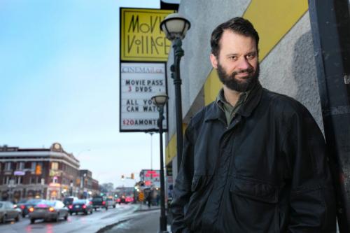 James Borsa with Movie Village which is has a blowout sale due to store closing. See Randall King story. Feb 02, 2012 (Ruth Bonneville / Photographer) Winnipeg Free Press