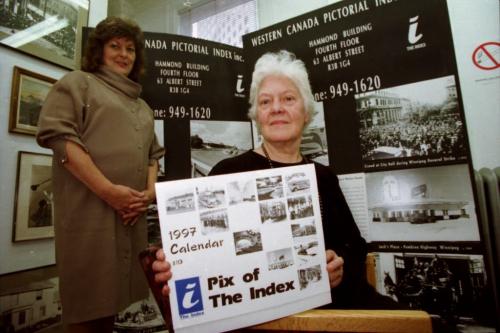 Local Western Pictorial index Curator Thora Cooke and Betty McMahon Ken Gigliotti Oct 25 1996