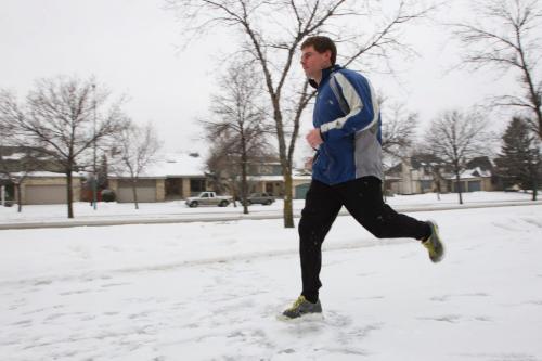 Running champion Mike Booth, owner of Massage Athletica. See Shamona Harnett story 120215 Mike Deal / Winnipeg Free Press
