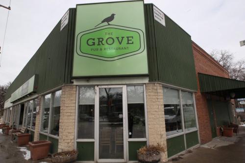 The Grove  Pub & Restaurant -- 164 Stafford.  Located where Tubby's Pizza used to be - Maureen Scurfield story- February 16, 2012   (JOE BRYKSA / WINNIPEG FREE PRESS)