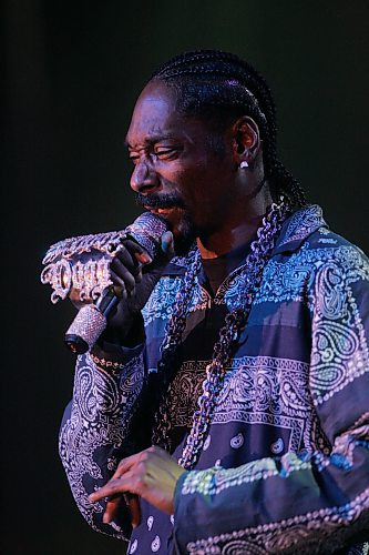 BORIS MINKEVICH / WINNIPEG FREE PRESS  070123 Snoop Dogg at the Winnipeg Convention Centre.