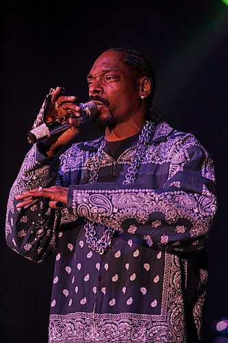 BORIS MINKEVICH / WINNIPEG FREE PRESS 070123 Snoop Dogg at the Winnipeg Convention Centre.