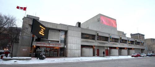 Buildings......Mb Theatre Center....See story re: Archetectural review...... February 21, 2012 - (Phil Hossack / Winnipeg Free Press