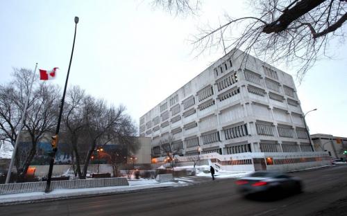 Buildings......Public Safety Building....See story re: Archetectural review...... February 21, 2012 - (Phil Hossack / Winnipeg Free Press