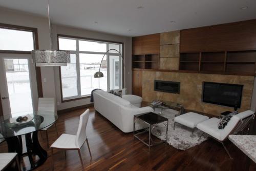 27 Wood Sage Crescent. Modern living room. February 23, 2012  BORIS MINKEVICH / WINNIPEG FREE PRESS