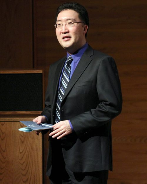 Brandon Sun Brandon University Dean of Music Michael Kim, at annual Faculty Concert (Colin Corneau/Brandon Sun)