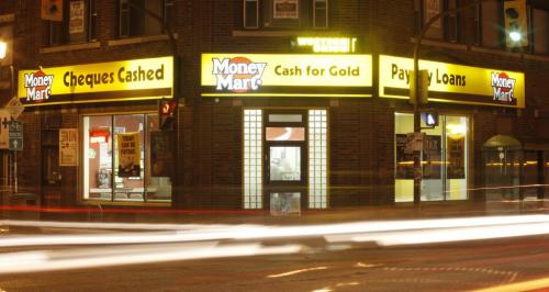 Money Mart at Salter and Selkirk photographed on Wednesday, March 7, 2012. (John Woods / Winnipeg Free Press)