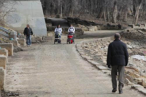 The River Trail at the Forks. People did not want to have name used. Generic shots. March 14, 2012  BORIS MINKEVICH / WINNIPEG FREE PRESS