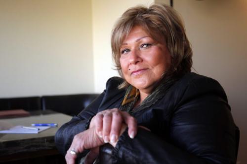 Former Mountie Marge Hudson. Hudson is part of a lawsuit against the RCMP. Said she was harassed. March 28, 2012  BORIS MINKEVICH / WINNIPEG FREE PRESS