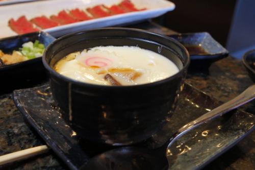 FOOD REVIEW - IGI BBQ & SUSHI BISTRO. A favorable dishes reviewed this week in the paper. Included is Chawanmushi (in bowl) April 3, 2012  BORIS MINKEVICH / WINNIPEG FREE PRESS