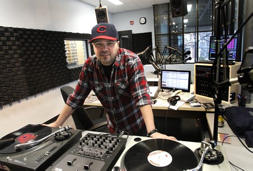 Sunday Xtra. Jared McKetiak, UMFM station manager.   (WAYNE GLOWACKI/WINNIPEG FREE PRESS) Winnipeg Free Press  April 13 2012 Sunday Xtra. Jared McKetiak, UMFM station manager.   (WAYNE GLOWACKI/WINNIPEG FREE PRESS) Winnipeg Free Press  April 13 2012