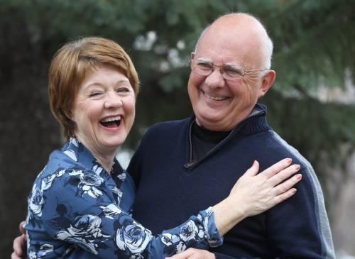 Pat and Tony Kennett came to Canada from England in the late 1960s, got married here- See Mary Agnes UK FYI story- Apr 22, 2012   (JOE BRYKSA / WINNIPEG FREE PRESS)