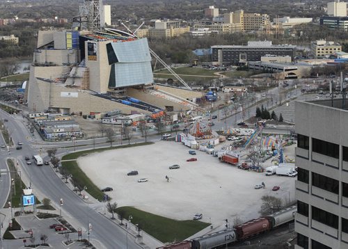 April 24, 2012 - 120424  - Proposed water park site waterpark and human rights museum photographed Tuesday April 24, 2012.    John Woods / Winnipeg Free Press. Parcel 4 Four CMHR
