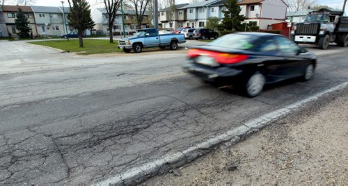 Molson Street near Aluthra. See Tax story re bad roads.....April 30, 2012 - (Phil Hossack / Winnipeg Free Press)