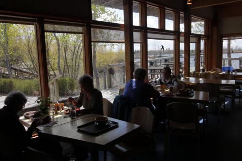 View of Fort Whyte Alive from the Buffalo Stone Cafe. May 2, 2012  BORIS MINKEVICH / WINNIPEG FREE PRESS