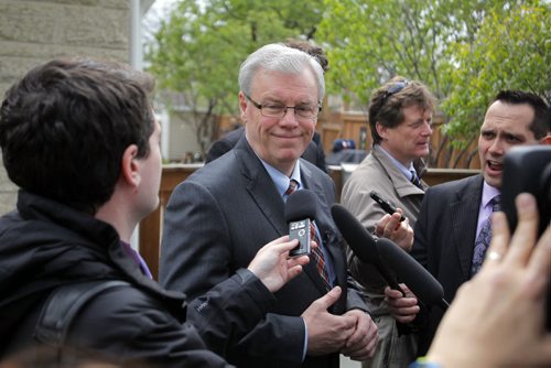 Manitoba Premier Greg Selinger at press conference for new program for people who want to make their homes more efficient. May 8, 2012  BORIS MINKEVICH / WINNIPEG FREE PRESS