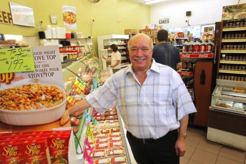 WINNIPEG, MB. Wajih "Mo" Zeid is the owner of a small grocery store chain called Food Fair. Here he poses at the Lilac and Corydon location. May 11, 2012  BORIS MINKEVICH / WINNIPEG FREE PRESS