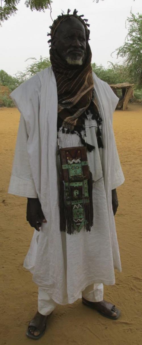 Chief: Moussa Issa, chief of the Tuareg community of Tagentassou in southwestern Niger. The once-nomadic Tuareg are embracing education, he says. May 15 2012. BARTLEY KIVES/WINNIPEG FREE PRESS