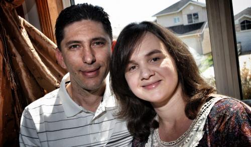 Yaniv and Dina Birenboim came to Winnipeg from Israel two years ago to find a safe place to live with their young children.  See Martin Cash story for Middle East section 120517 May 17, 2012 Mike Deal / Winnipeg Free Press