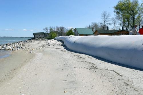 Twin Lakes Beach, Lake Manitoba flood damage. May 30,  2012  BORIS MINKEVICH / WINNIPEG FREE PRESS