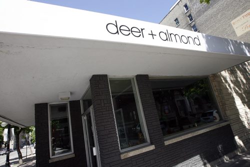 exterior - Deer + Almond restaurant  with Chef Mandel  Hitzer in the old Princess Grill on Princes St  - story for Dave Connors  Sunday X -  KEN GIGLIOTTI  / WINNIPEG FREE PRESS  /  June 6 2012