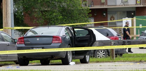 Winnipeg Police at taped off scene in the 100 block of Clayton Dr. where a person was seriously assaulted earlier Wednesday morning. (WAYNE GLOWACKI/WINNIPEG FREE PRESS) Winnipeg Free Press  June 20 2012. A woman who died after being stabbed in a parking lot in the St. Vital area this morning, June 20 2012 has been identified by friends as Kaila Tran. Police received a call just after 7 a.m. about an injured person in the 100 block of Clayton Drive this morning. This is Winnipeg's 17th homicide of 2012. Drake David Moslenko Treyvonne Willis