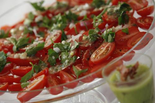 June 25, 2012 - 120625  -  Tomato Salad with Anchovy Vinaigrette for food. Photographed Monday, June 25, 2012.    John Woods / Winnipeg Free Press