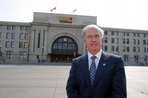 Marc Laliberte, President and Chief Executive Officer of VIA Rail Canada. June 27, 2012  BORIS MINKEVICH / WINNIPEG FREE PRESS