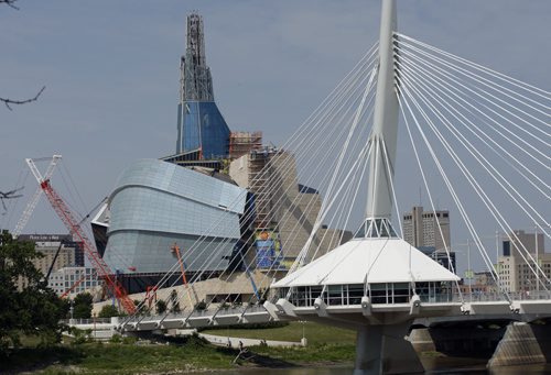 Canadian Museum for Human Rights  , update  on construction for story  KEN GIGLIOTTI  / WINNIPEG FREE PRESS  /  July 18 2012 CMHR