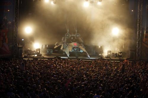 Full Flex Tour featuring Skrillex at the SHAW Park in Winnipeg, MB.  July 18, 2012  BORIS MINKEVICH / WINNIPEG FREE PRESS