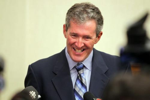 Brian Pallister introduced himself today as the new leader of the Manitoba Progressive Conservatives, saying the party faces a very significant rebuilding job. July 30, 2012  BORIS MINKEVICH / WINNIPEG FREE PRESS
