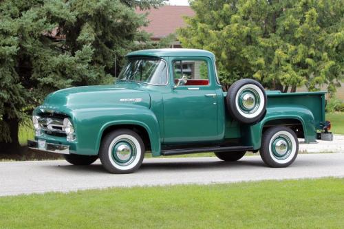 Ernie Klohn - 1956 Mercury M100 pick-up. August 1, 2012  BORIS MINKEVICH / WINNIPEG FREE PRESS