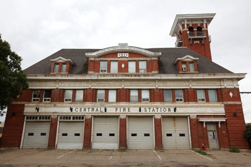 Brandon Sun 09082012 The old Central Fire Station on Princess Ave. in Brandon. (Tim Smith/Brandon Sun)