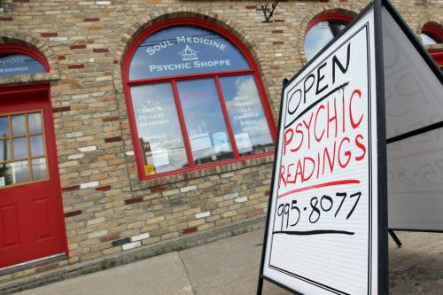 Soul Medicine Psychic Shoppe at 310 Nairn Avenue.  August 9, 2012  BORIS MINKEVICH / WINNIPEG FREE PRESS