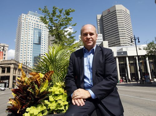 Chamber of Commerce President and CEO Dave Angus is worried about the impact on the city  if there is an NHL lockout -  - Geoff Kirbyson story - KEN GIGLIOTTI  / WINNIPEG FREE PRESS  /  Aug 14 2012