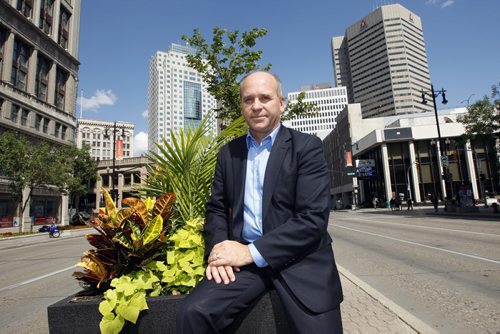 Chamber of Commerce President and CEO Dave Angus is worried about the impact on the city  if there is an NHL lockout -  - Geoff Kirbyson story - KEN GIGLIOTTI  / WINNIPEG FREE PRESS  /  Aug 14 2012
