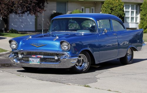 David Moffatt's 1957 Chevy. Auto Classic Cars. September 10, 2012  BORIS MINKEVICH / WINNIPEG FREE PRESS