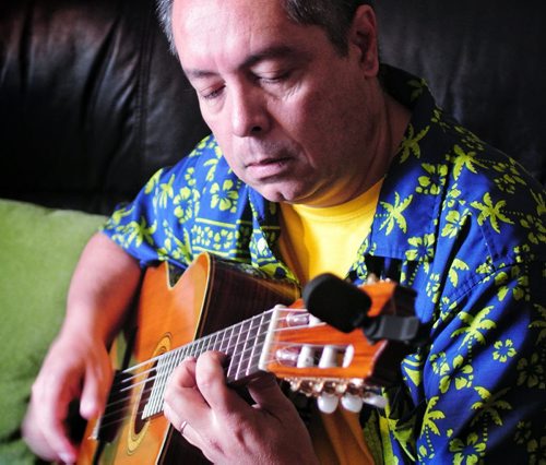 Marco Castillo is a local musician originally from Brazil.  120917 September 17, 2012 Mike Deal / Winnipeg Free Press