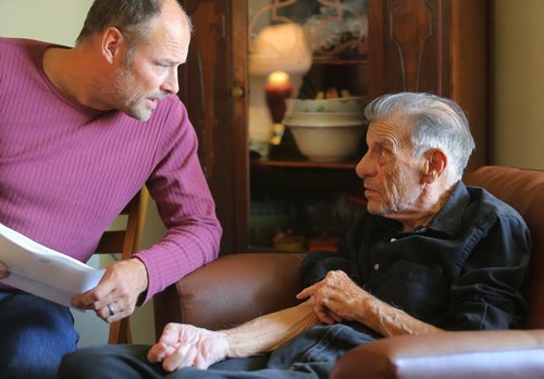 Brandon Sun Henry Lawrence has been fighting a loosing battle with asbestosis which has affected his lungs and mobility. Drew Caldwell has been an advocate for Lawrence as he battles with the Worker's Compensation Board. FOR MATT (Bruce Bumstead/Brandon Sun)