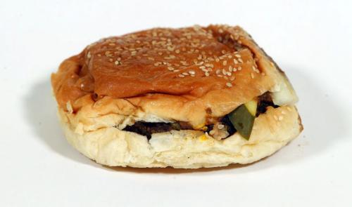 A cheeseburger from Johnny's. October 11, 2012  BORIS MINKEVICH / WINNIPEG FREE PRESS