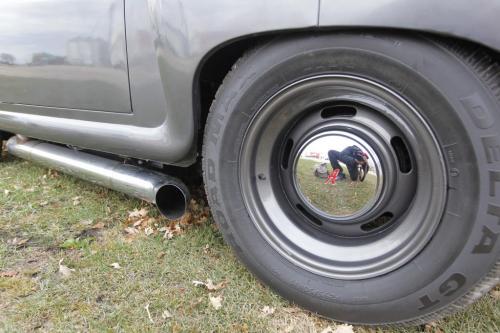 Bernie Van Kemenade's 1956 Austin of England A35 Street Machine. October 12, 2012  BORIS MINKEVICH / WINNIPEG FREE PRESS