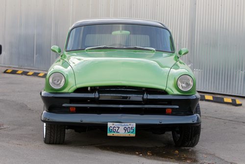 Paul Roy's 1954 Plymouth. October 17, 2012  BORIS MINKEVICH / WINNIPEG FREE PRESS