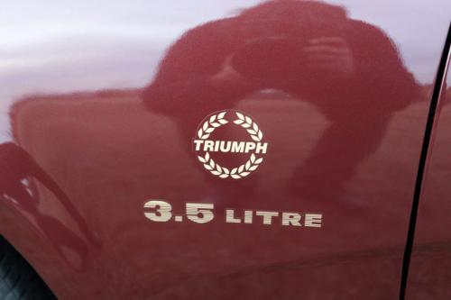CLASSIC CAR - Roger Hamelin's 1981 Triumph TR8 . October 16, 2012  BORIS MINKEVICH / WINNIPEG FREE PRESS
