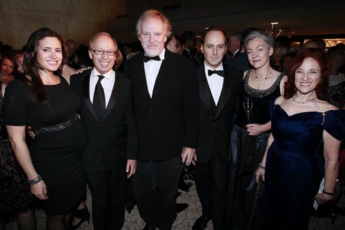 October 20, 2012 - 121020  -  Leah and Sam Katz, Guy Maddin Stephen Borys, executive director of Winnipeg Art Gallery, Hazel Borys, Chair of The Centennial Ball, and Naomi Levin, Chair of the Board of Governors pose at the Winnipeg Art Gallery's The Centennial Ball in Winnipeg Saturday, October 20, 2012.  John Woods / Winnipeg Free Press