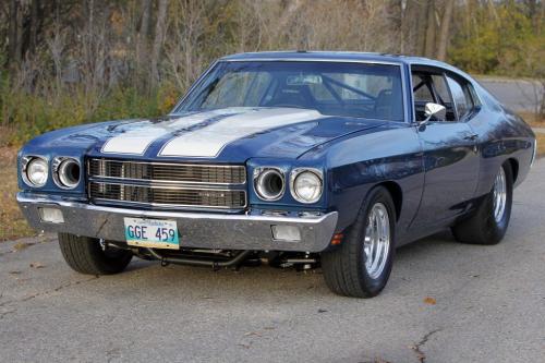 CLASSIC CAR - Jeff Sawler's 1970 Chevelle. October 17, 2012  BORIS MINKEVICH / WINNIPEG FREE PRESS