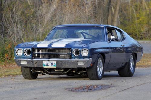 CLASSIC CAR - Jeff Sawler's 1970 Chevelle. October 17, 2012  BORIS MINKEVICH / WINNIPEG FREE PRESS