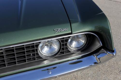 CLASSIC CAR - Tim Parkhill's 1971 Torino GT Convertable. October 16, 2012  BORIS MINKEVICH / WINNIPEG FREE PRESS